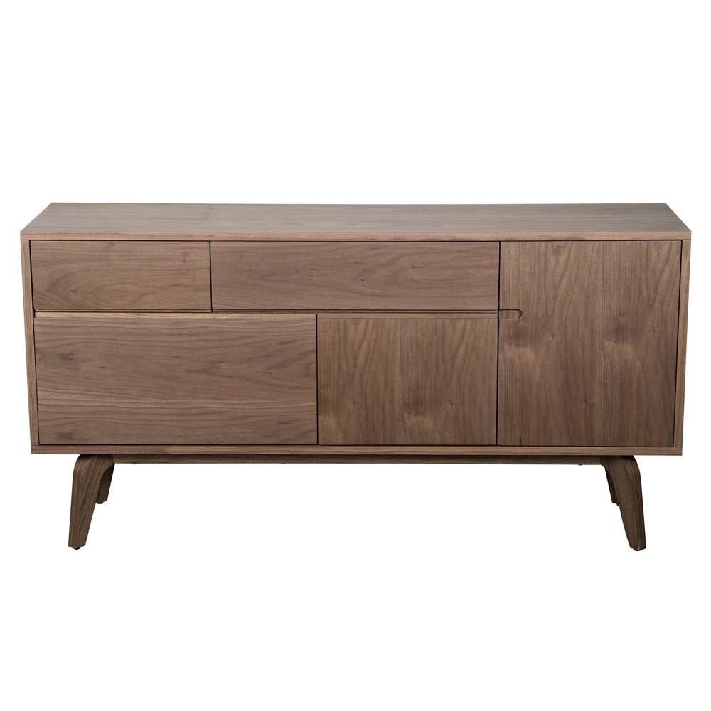 Euro Style - Lawrence 59in Sideboard in American Walnut - 38936WAL veiw 1