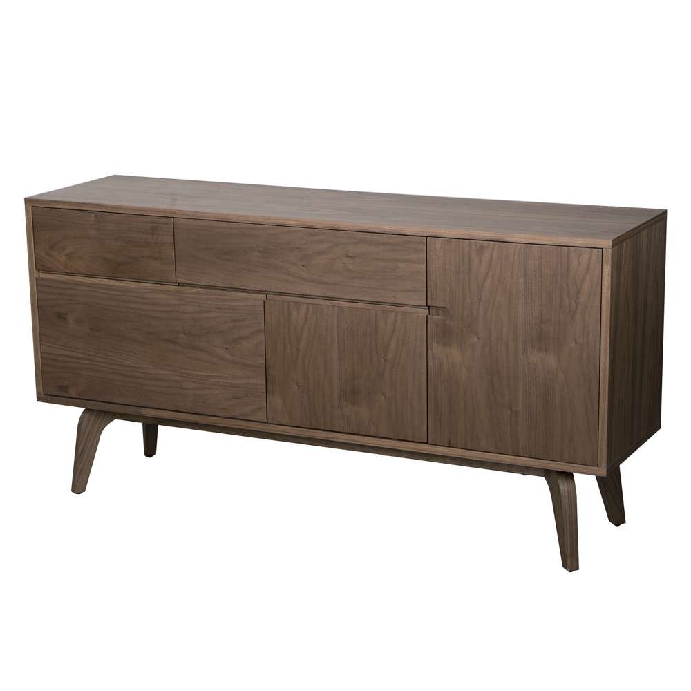 Euro Style - Lawrence 59in Sideboard in American Walnut - 38936WAL veiw 2