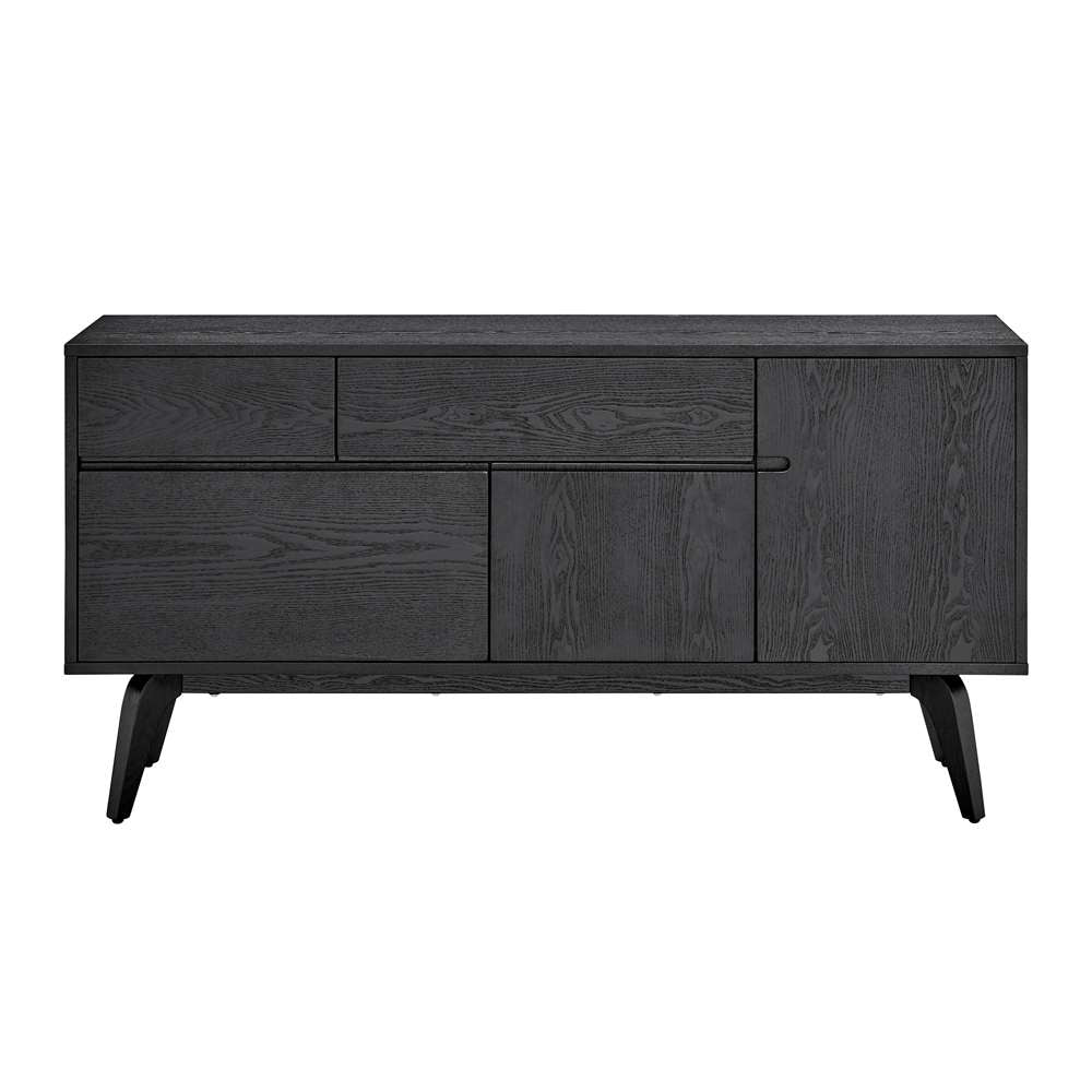 Euro Style - Lawrence 59in Sideboard in Matte Black - 38936-BLK veiw 1