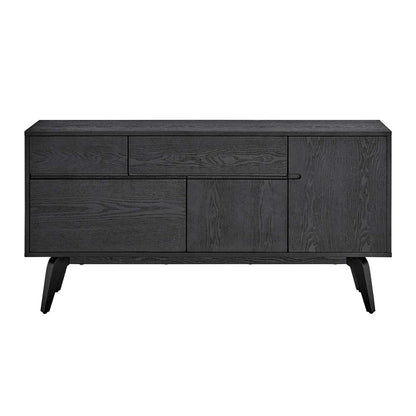 Euro Style - Lawrence 59in Sideboard in Matte Black - 38936-BLK veiw 1