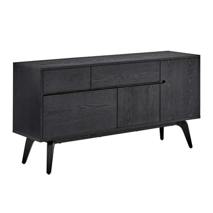 Euro Style - Lawrence 59in Sideboard in Matte Black - 38936-BLK veiw 3