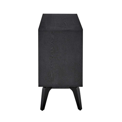 Euro Style - Lawrence 59in Sideboard in Matte Black - 38936-BLK veiw 4