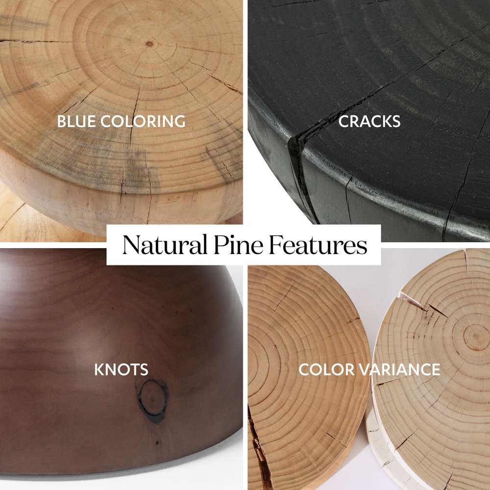 Four Hands - Aliza End Table - Black Pine - 100093-002 veiw 3