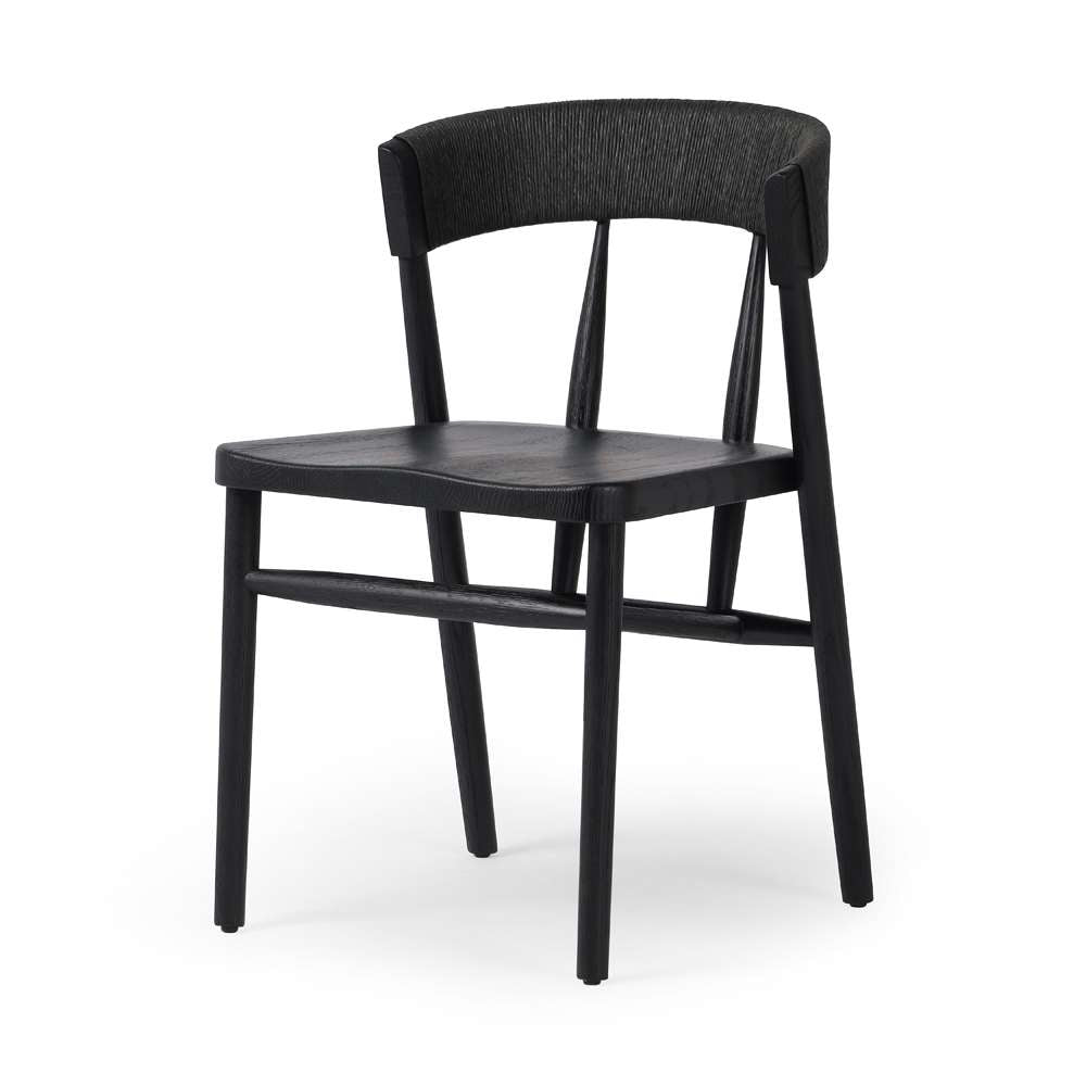 Four Hands - Allston - Buxton Dining Chair-Black Oak - 231882-008 veiw 1