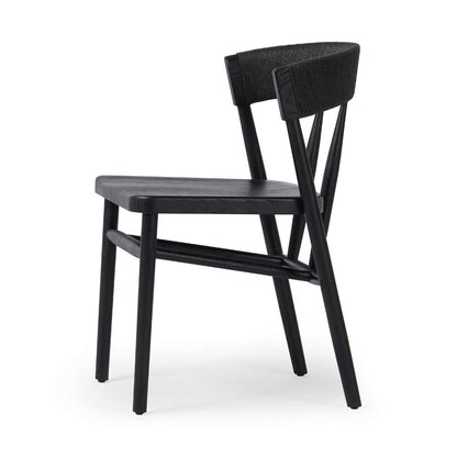 Four Hands - Allston - Buxton Dining Chair-Black Oak - 231882-008 veiw 3
