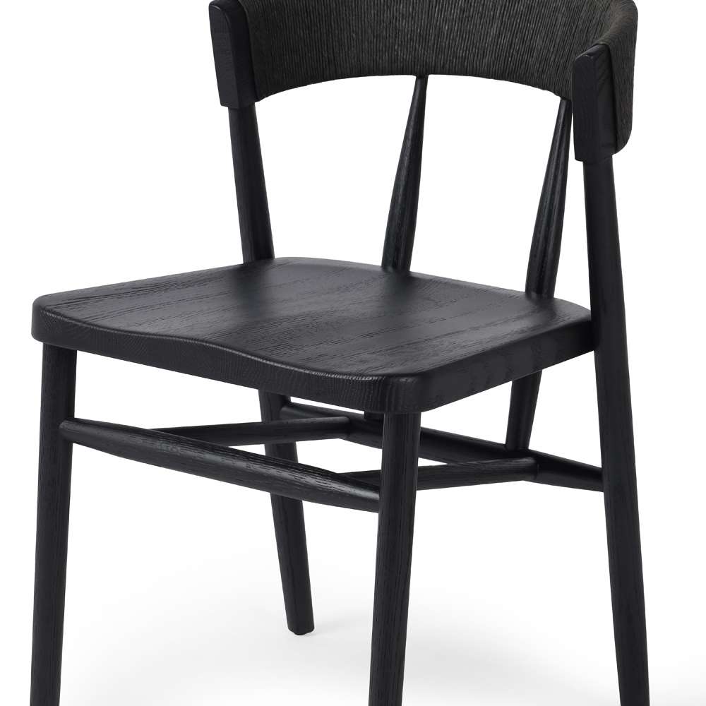 Four Hands - Allston - Buxton Dining Chair-Black Oak - 231882-008 veiw 5