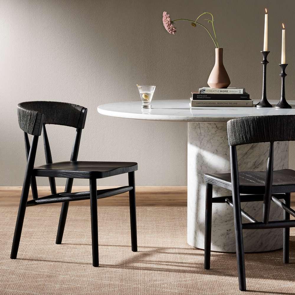 Four Hands - Allston - Buxton Dining Chair-Black Oak - 231882-008 veiw 6