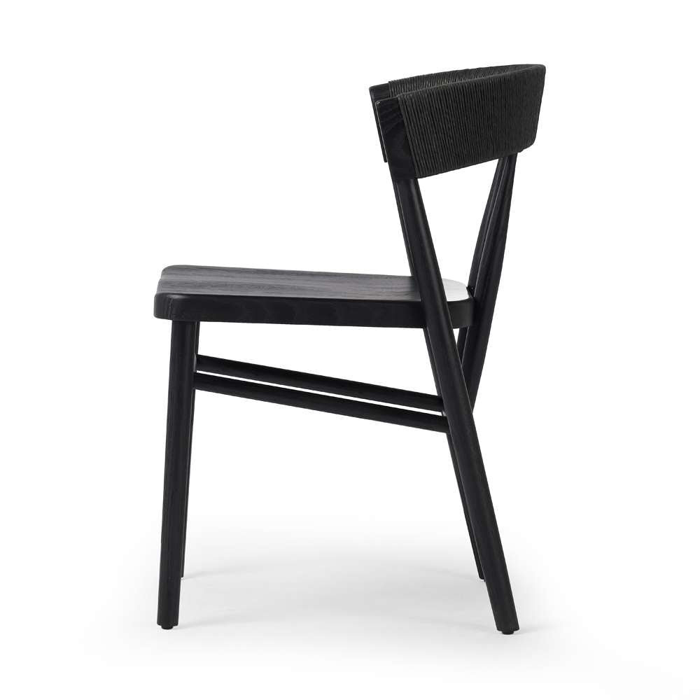 Four Hands - Allston - Buxton Dining Chair-Black Oak - 231882-008 veiw 8