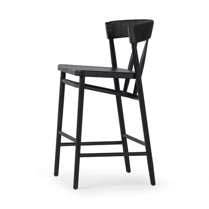 Four Hands - Allston - Buxton Stool-Black Oak-Bar - 232982-009 veiw 3