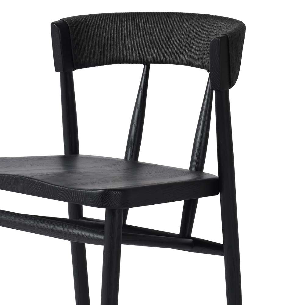 Four Hands - Allston - Buxton Stool-Black Oak-Bar - 232982-009 veiw 4