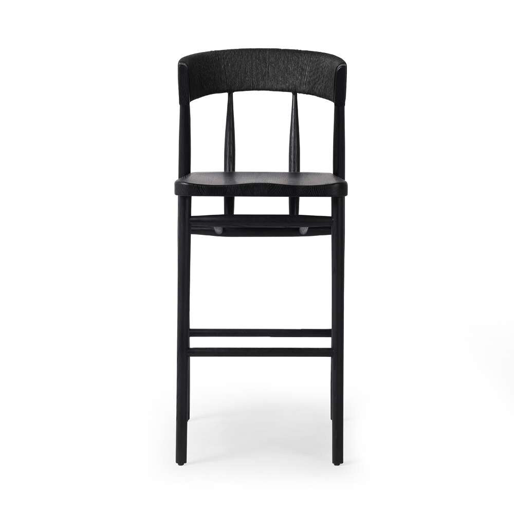 Four Hands - Allston - Buxton Stool-Black Oak-Bar - 232982-009 veiw 7
