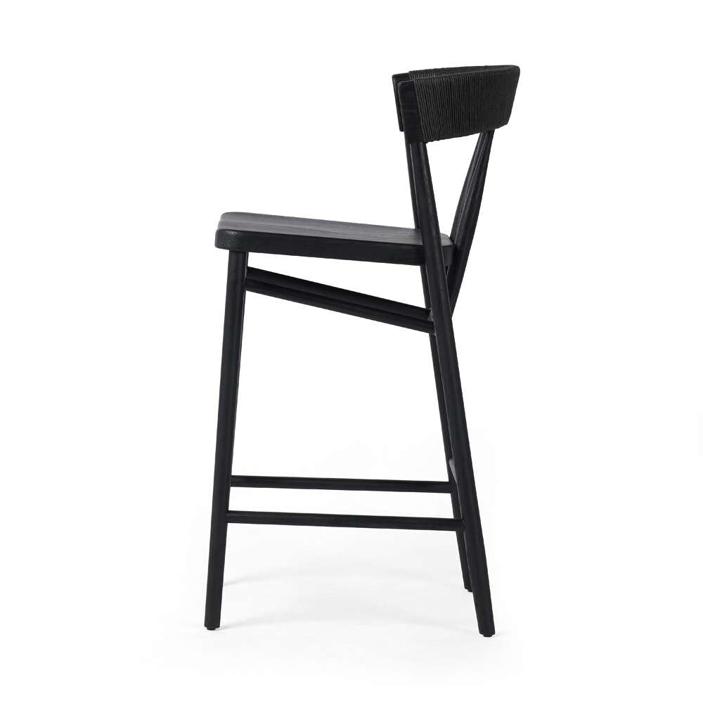 Four Hands - Allston - Buxton Stool-Black Oak-Bar - 232982-009 veiw 8