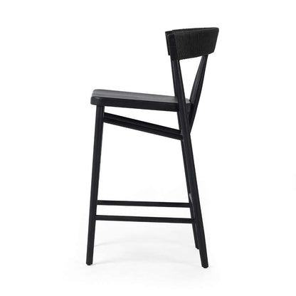 Four Hands - Allston - Buxton Stool-Black Oak-Bar - 232982-009 veiw 8