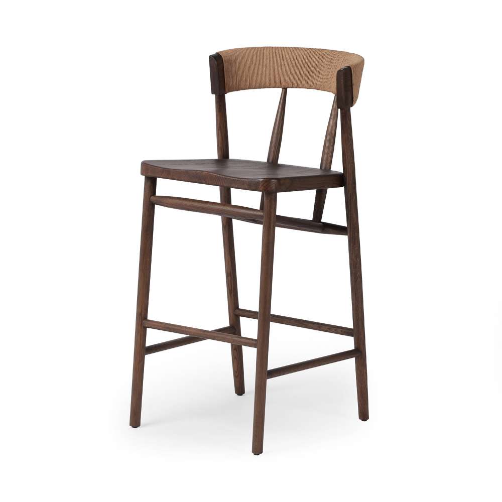 Four Hands - Allston - Buxton Stool-Drifted Oak-Bar - 232982-007 veiw 1