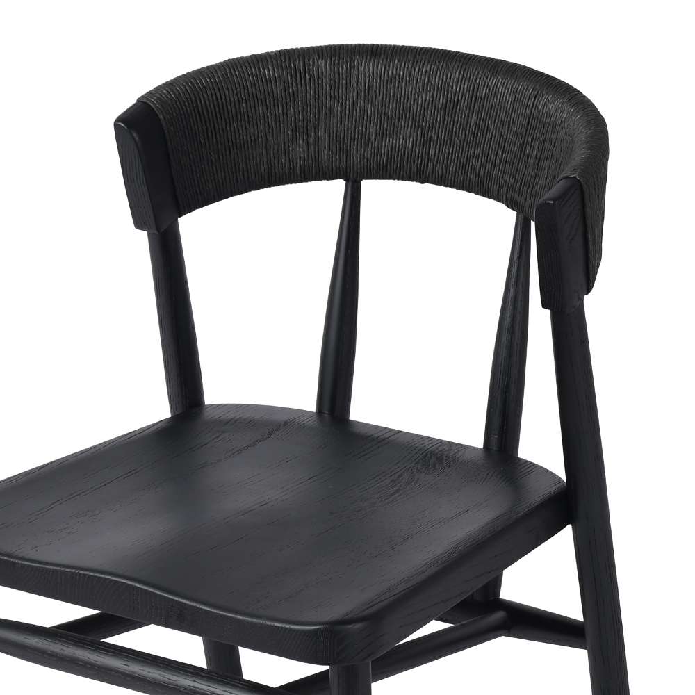 Four Hands - Allston - Buxton Stool-Black Oak-Counter - 232982-010 veiw 3