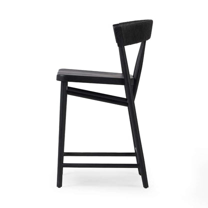 Four Hands - Allston - Buxton Stool-Black Oak-Counter - 232982-010 veiw 8