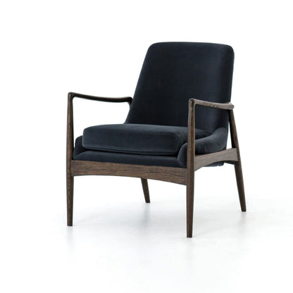 Four Hands - Braden Chair - Modern Velvet Shadow - 105660-023 veiw 1