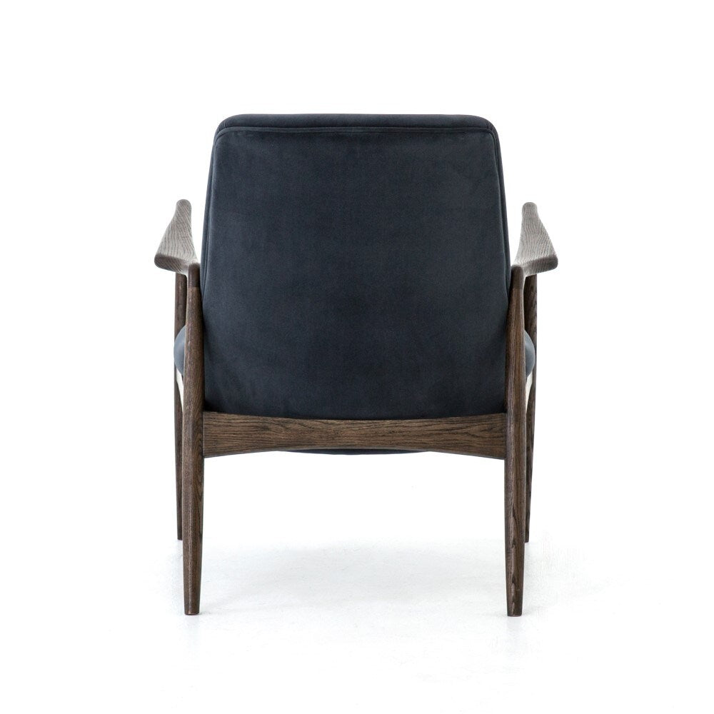 Four Hands - Braden Chair - Modern Velvet Shadow - 105660-023 veiw 7
