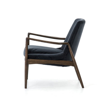 Four Hands - Braden Chair - Modern Velvet Shadow - 105660-023 veiw 8