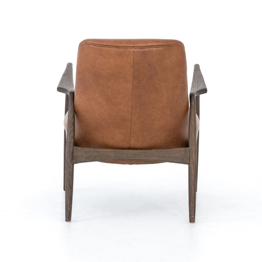 Four Hands - Braden Leather Chair - Brandy - 105660-019 veiw 9