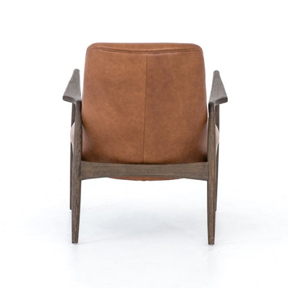 Four Hands - Braden Leather Chair - Brandy - 105660-019 veiw 9