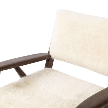 Four Hands - Ashford - Papile Chair-Cream Shearling - 235211-002 veiw 9