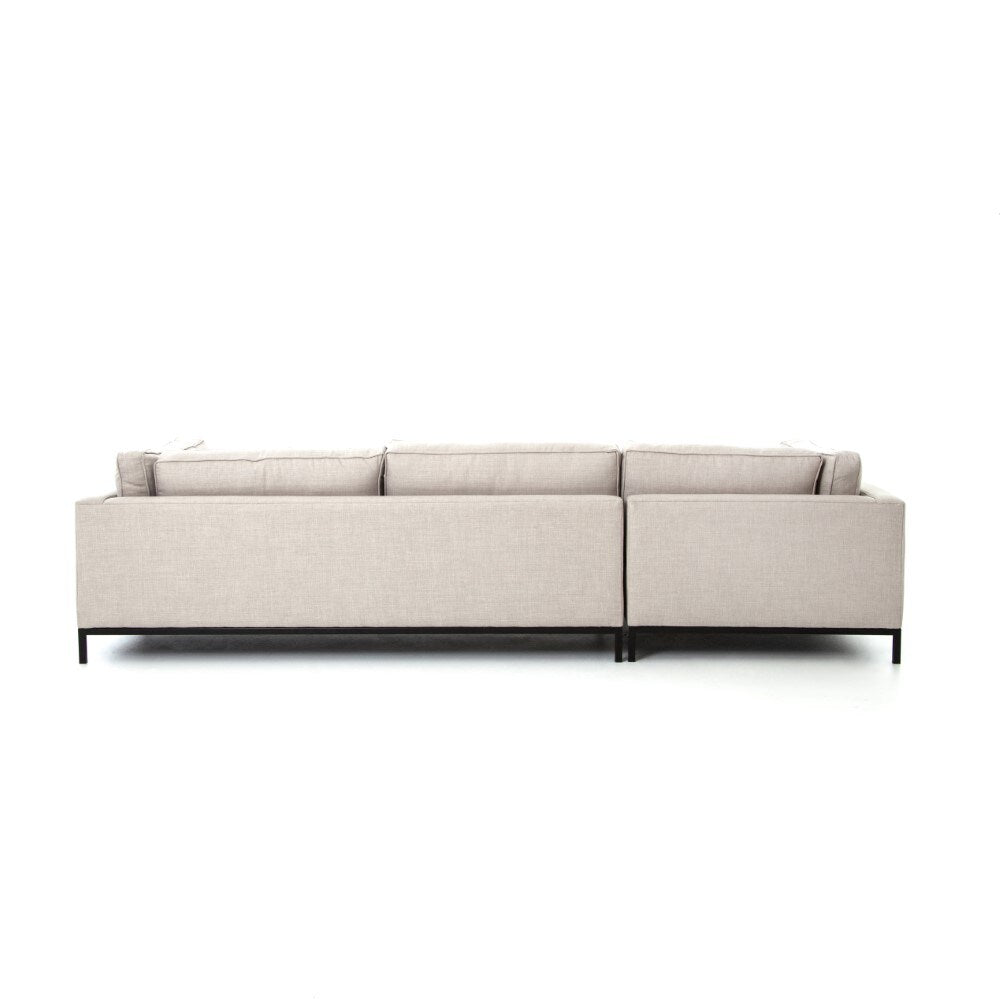 Four Hands - Grammercy 2 Pc Sectional - Laf Chaise - Benn - UATR-001 veiw 5