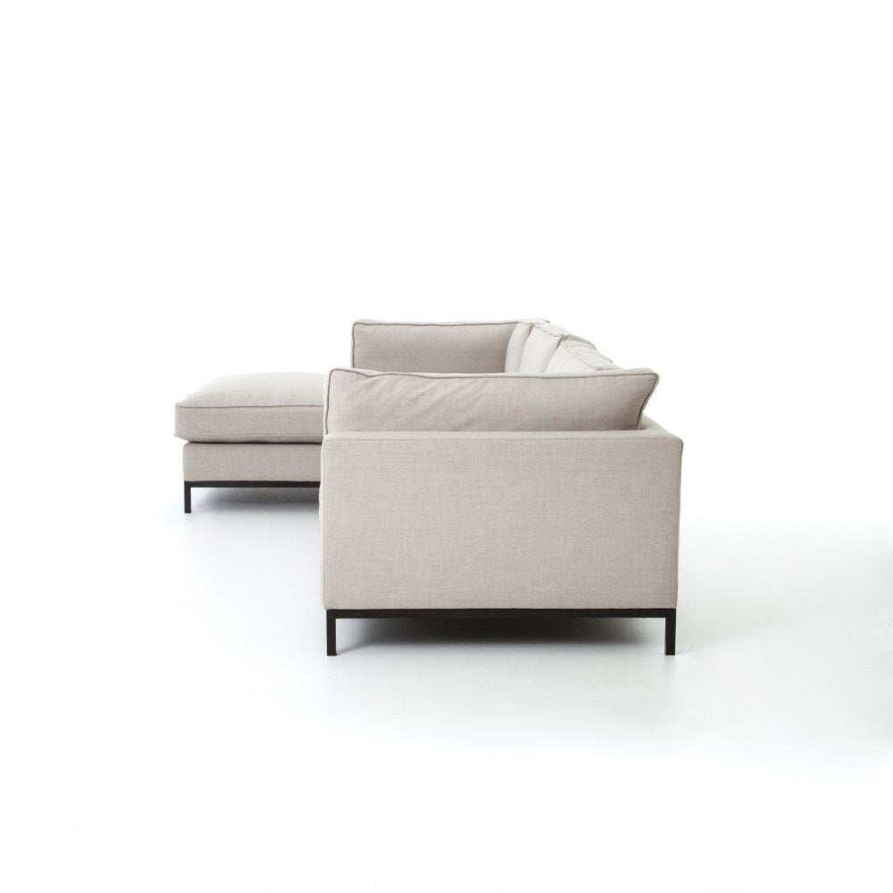 Four Hands - Grammercy 2 Pc Sectional - Laf Chaise - Benn - UATR-001 veiw 6