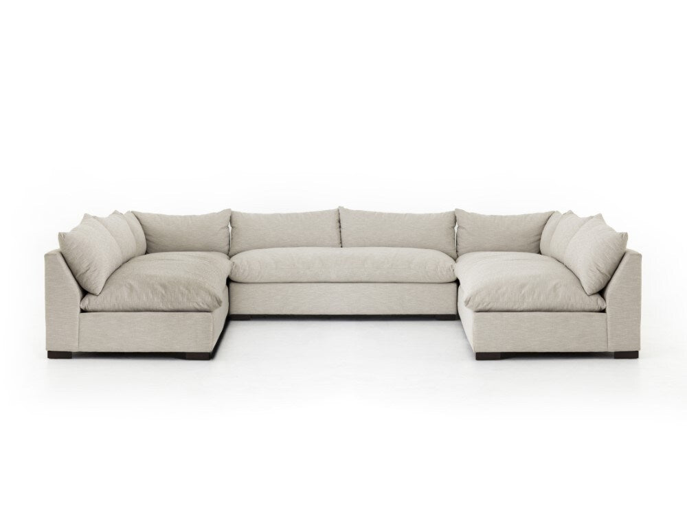 Four Hands - Grant 5 Piece Sectional - Ashby Oatmeal - UATR-010-241P-S2 veiw 1