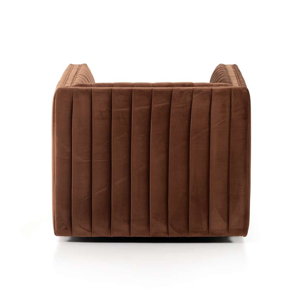 Four Hands - Augustine Swivel Chair - Surrey Auburn - 105768-010 veiw 2