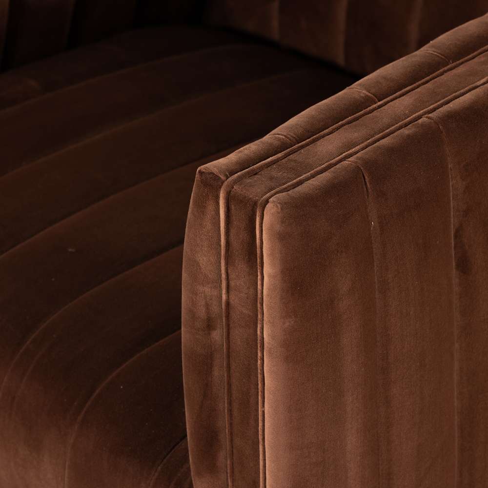 Four Hands - Augustine Swivel Chair - Surrey Auburn - 105768-010 veiw 5