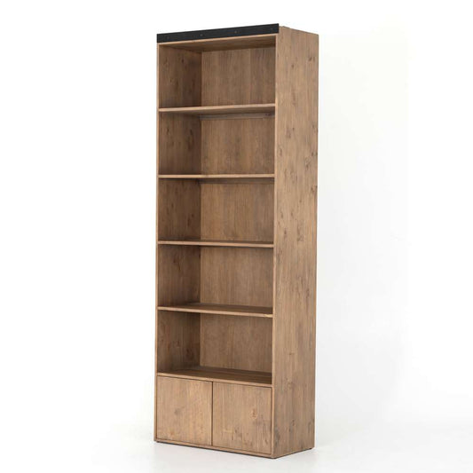 Four Hands - Bane Bookshelf - Smoked Pine - VHDN-039 veiw 1