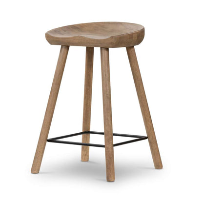 Four Hands - Barrett Stool - Natural Matte - Counter - 107660-005 veiw 1