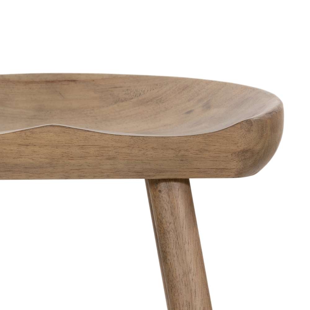 Four Hands - Barrett Stool - Natural Matte - Counter - 107660-005 veiw 3