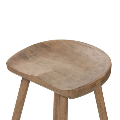 Four Hands - Barrett Stool - Natural Matte - Counter - 107660-005 veiw 4