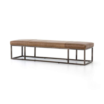 Four Hands - Beaumont Bench - Dakota Warm Taupe - 105993-008 veiw 1