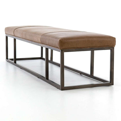 Four Hands - Beaumont Bench - Dakota Warm Taupe - 105993-008 veiw 2