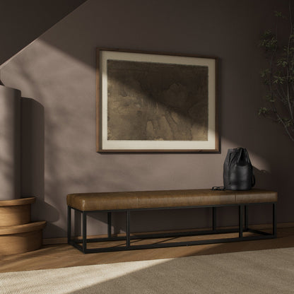 Four Hands - Beaumont Bench - Dakota Warm Taupe - 105993-008 veiw 6