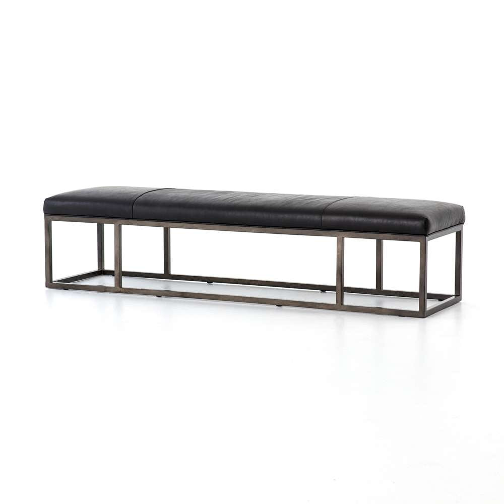 Four Hands - Beaumont Bench - Rider Black - 105993-009 veiw 1
