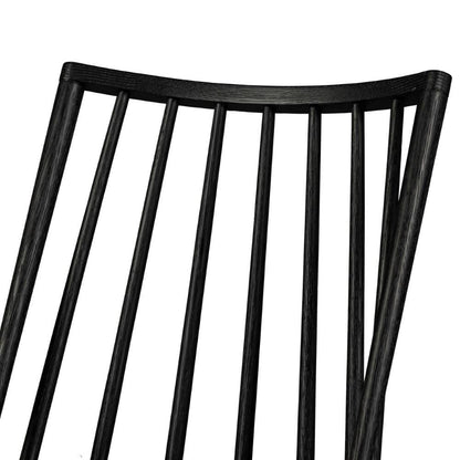 Four Hands - Lewis Windsor Bar Stool - Black Oak - 107651-020 veiw 2