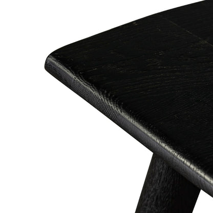 Four Hands - Lewis Windsor Bar Stool - Black Oak - 107651-020 veiw 3