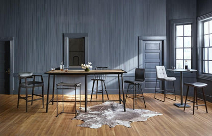 Four Hands - Lewis Windsor Bar Stool - Black Oak - 107651-020 veiw 7