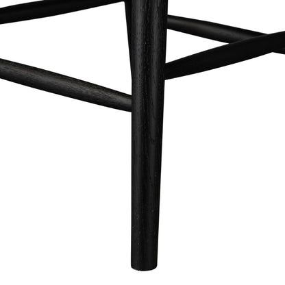 Four Hands - Lewis Windsor Counter Stool - Black Oak - 107651-018 veiw 3