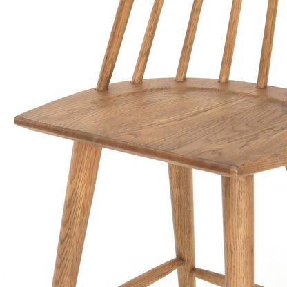 Four Hands - Lewis Windsor Counter Stool - Sandy Oak - 107651-017 veiw 6