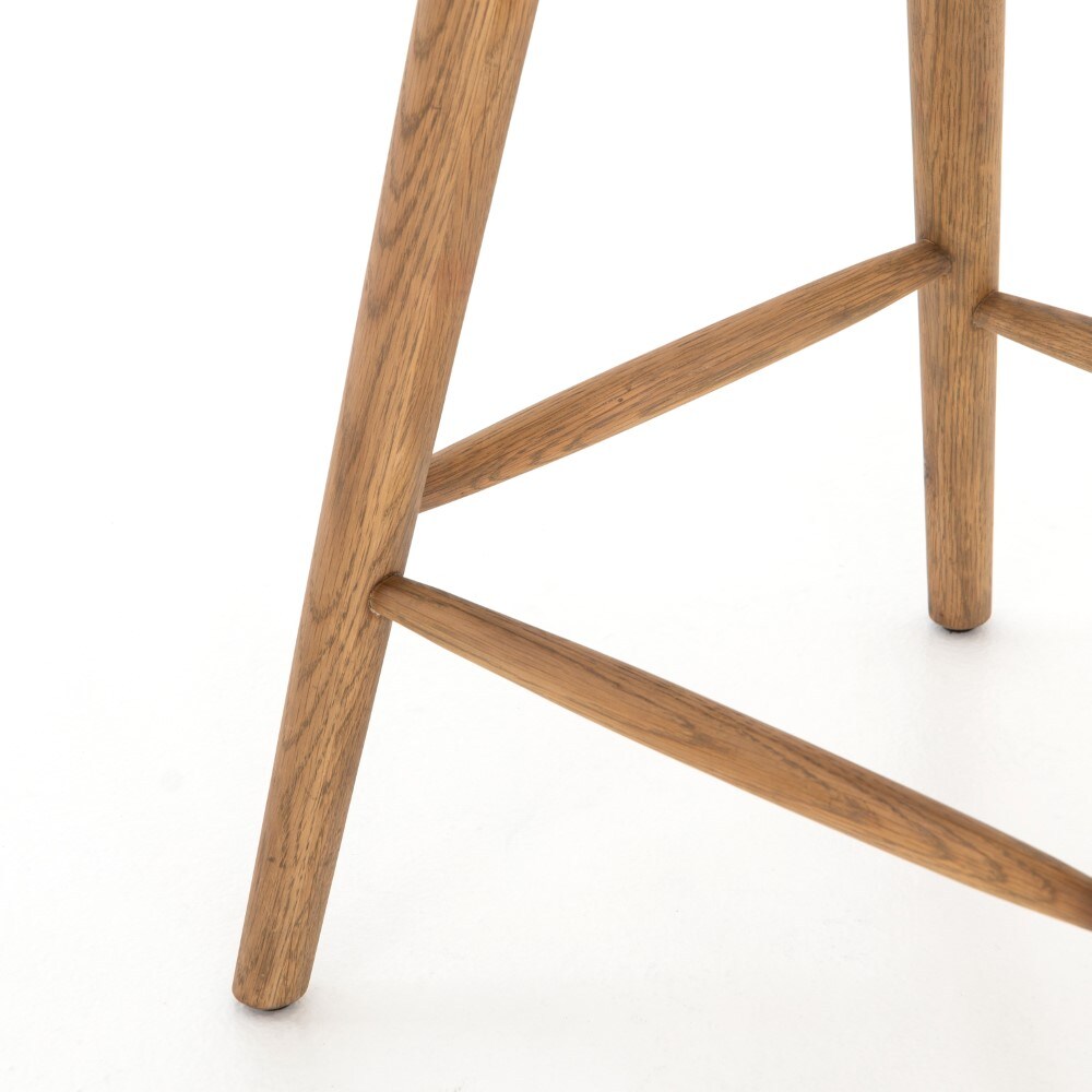Four Hands - Lewis Windsor Counter Stool - Sandy Oak - 107651-017 veiw 7