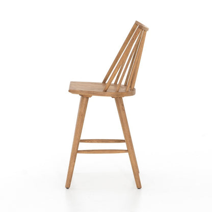 Four Hands - Lewis Windsor Counter Stool - Sandy Oak - 107651-017 veiw 10