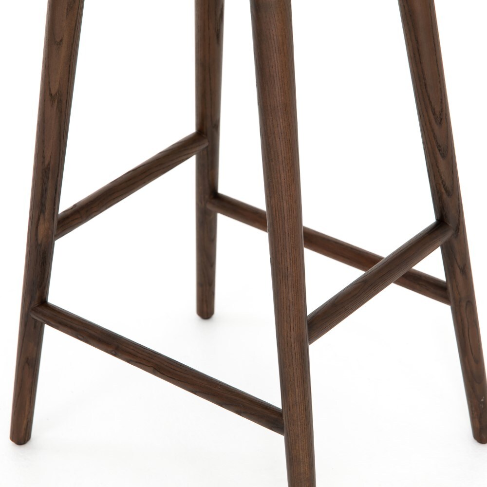 Four Hands - Union Saddle Bar Stool - Dist Black - 107656-017 veiw 4