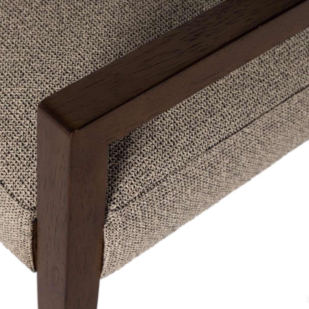 Four Hands - Berman - Ferris Dining Armchair-Nubuck Charcoal - 236325-001 veiw 3