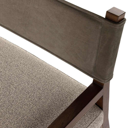 Four Hands - Berman - Ferris Dining Armchair-Nubuck Charcoal - 236325-001 veiw 9