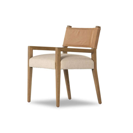 Four Hands - Berman - Ferris Dining Armchair-Winchester Beige - 236325-002 veiw 1